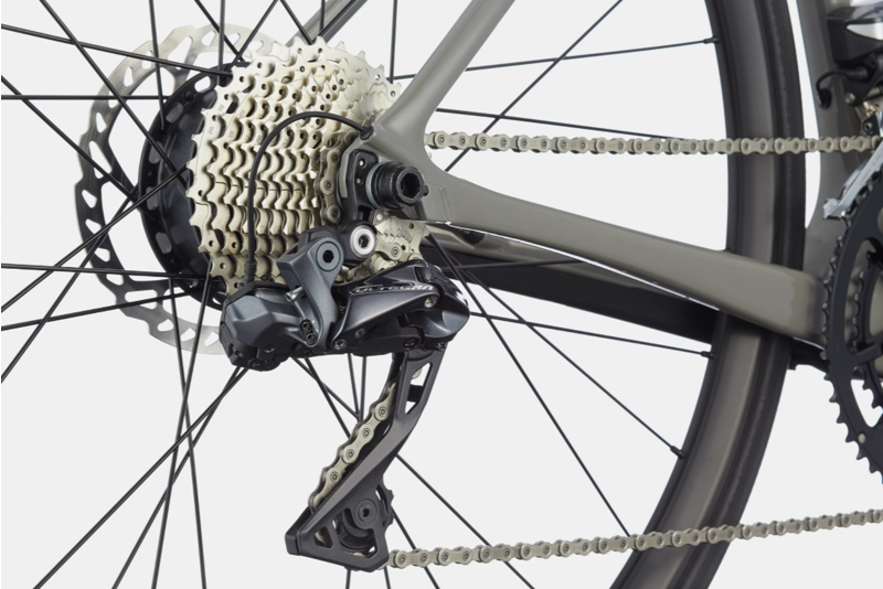 2021 Cannondale SuperSix EVO Neo 2 eRoad Bike in Grey-3